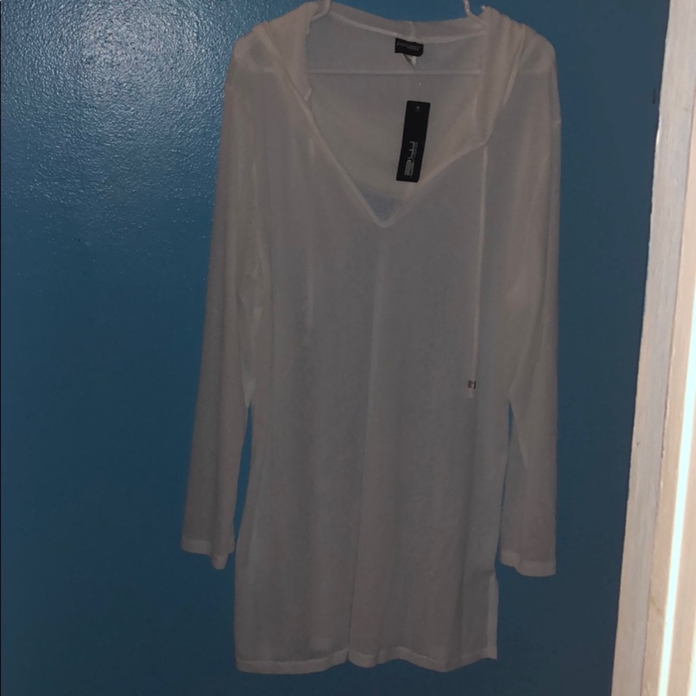 Hooded swim cover